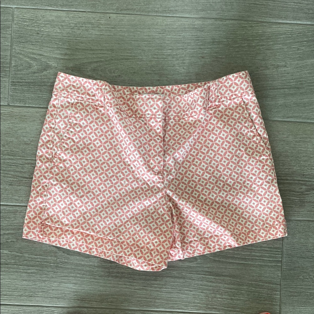 Pink Patterned Women's Shorts